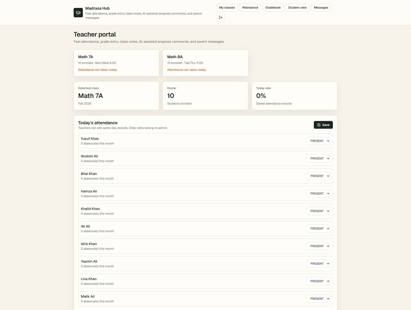 Madrasa Hub screenshot 3