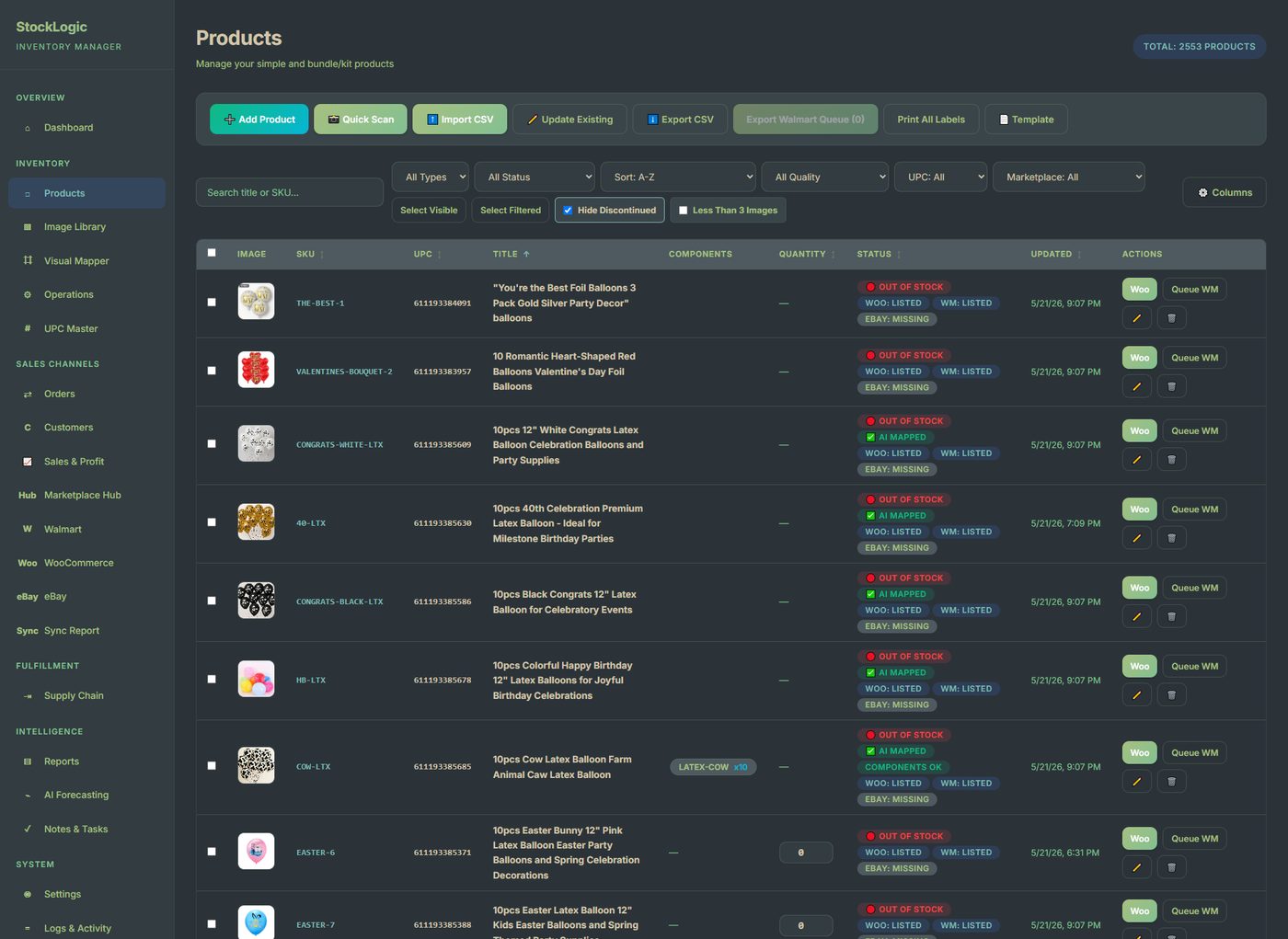 StockLogic screenshot 2
